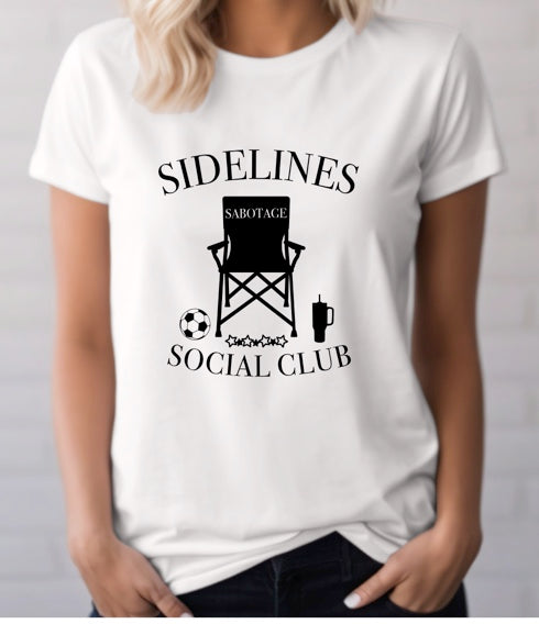 Sidelines Anti-Social Club Tee Shirt
