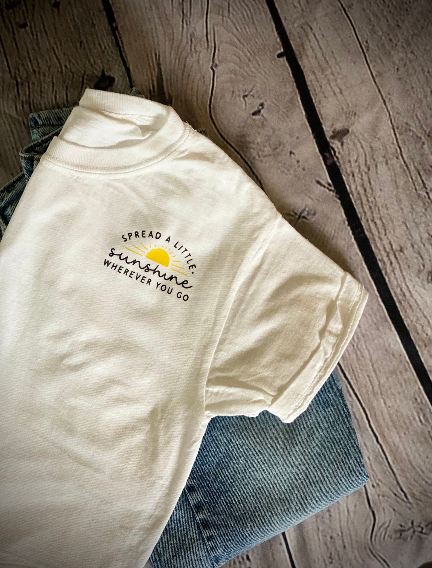 Sunshine Crew neck Tee