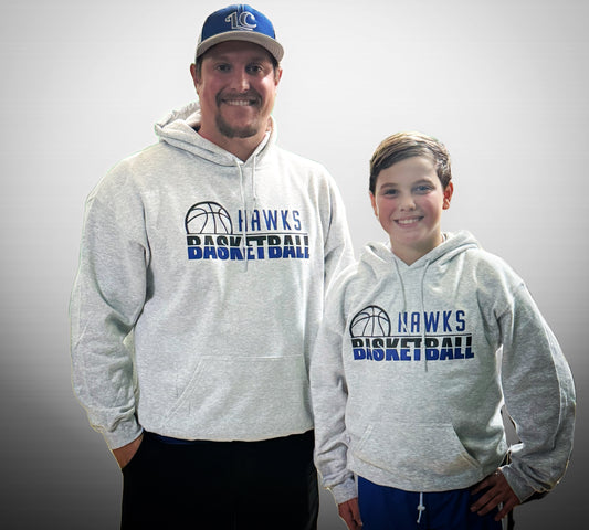 Hawks Game day Basketball Hoodie
