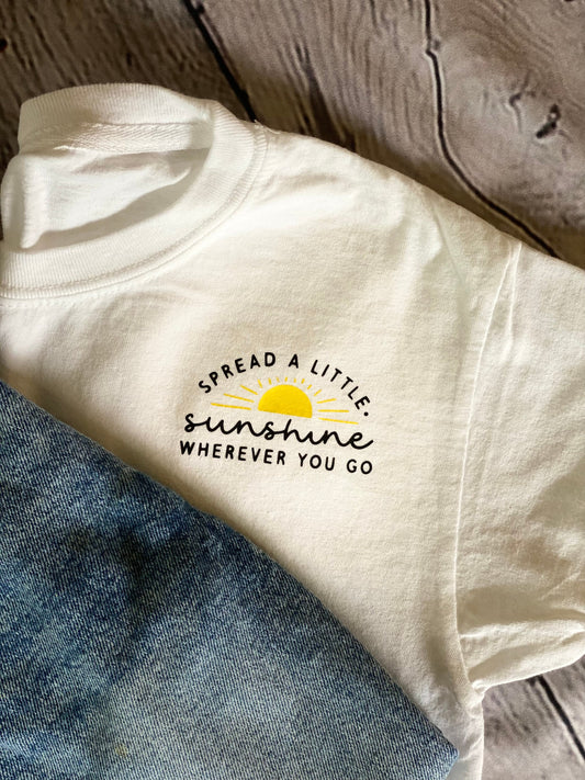 Sunshine Crew neck Tee